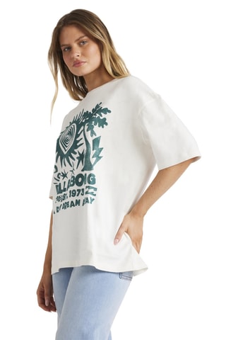 Oversized T-shirt True Boy - Wit - Billabong