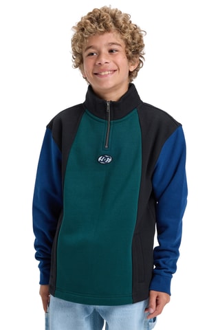 Felpa in pile Maestro 1/4 Zip - Verde - DC Shoes