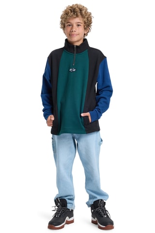 Felpa in pile Maestro 1/4 Zip - Verde - DC Shoes