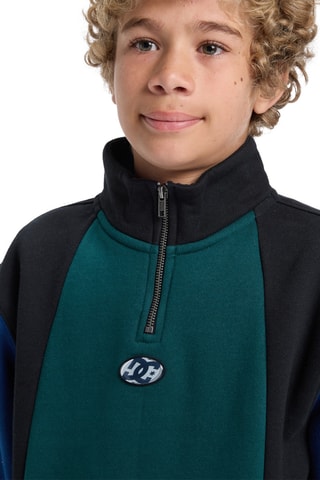 Felpa in pile Maestro 1/4 Zip - Verde - DC Shoes
