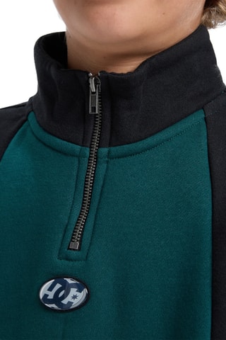 Felpa in pile Maestro 1/4 Zip - Verde - DC Shoes