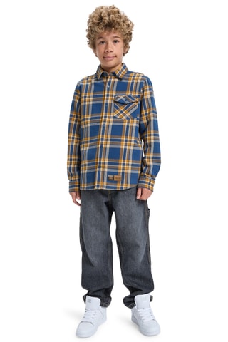 Camicia Marshal Flannel - Cobalto e arancione - DC Shoes