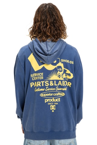 Sweater met Capuchon DC Parts Dep - Kobaltblauw - DC Shoes