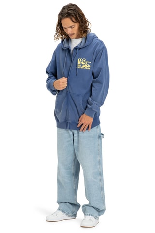 Sweater met Capuchon DC Parts Dep - Kobaltblauw - DC Shoes