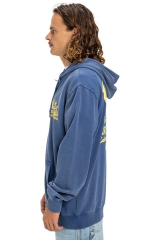 Sweater met Capuchon DC Parts Dep - Kobaltblauw - DC Shoes