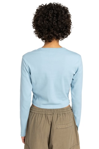 Biologisch Katoenen Crop Top Icon - Hemelsblauw - Element