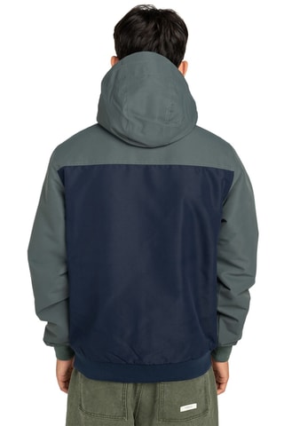Windjack met Capuchon Dulcey - Marineblauw en Kobaltblauw -  Element