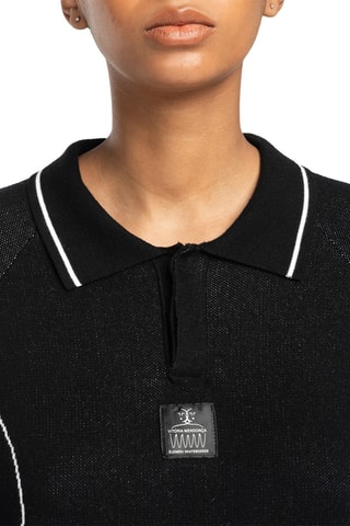 Biologisch Katoenen Polo Regular Victoria Mendonca - Zwart - Element