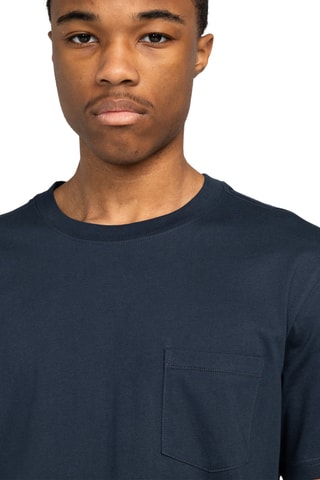 Biologisch Katoenen T-shirt Regular Icon - Nachtblauw - Element