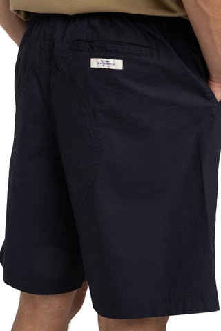 Biologisch Katoenen Short Relaxed Chillin Travel - Nachtblauw - Element
