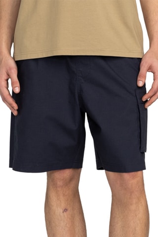 Biologisch Katoenen Short Relaxed Chillin Travel - Nachtblauw - Element