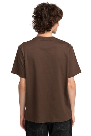 Biologisch Katoenen T-shirt Regular Mainline - Bruin - Element