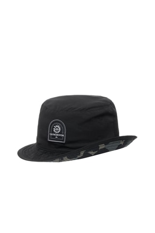 Cappello da pescatore double face Flipped Out - Kaki e nero - Quicksilver