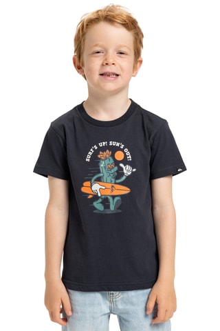 T-shirt Ev Gone Surfing - Nero - Quiksilver