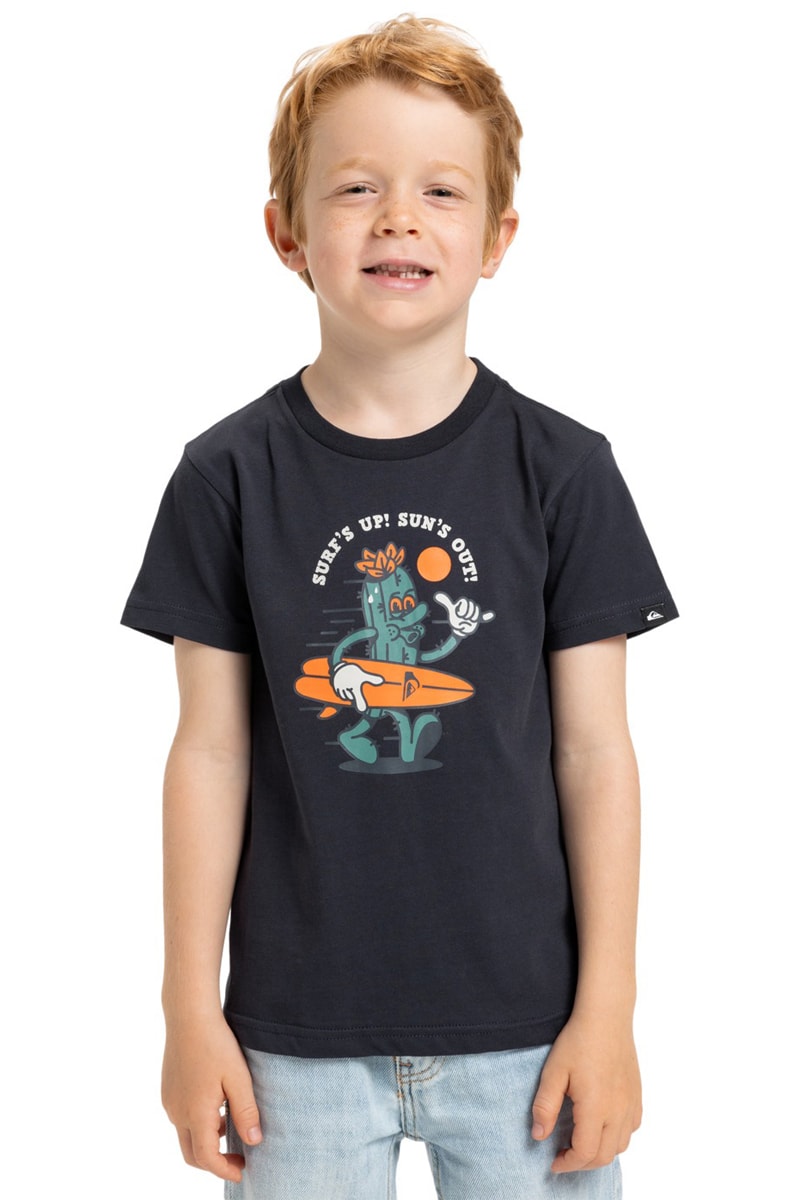 Camiseta Ev Gone Surfing - Negro - Quiksilver