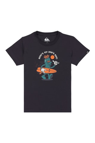 T-shirt Ev Gone Surfing - Nero - Quiksilver