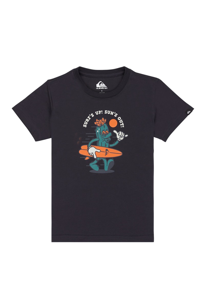 Camiseta Ev Gone Surfing - Negro - Quiksilver