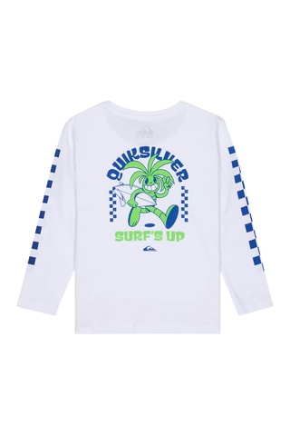 T-shirt Ev Surfs Up - Bianco - Quiksilver