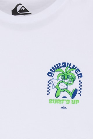 T-shirt Ev Surfs Up - Bianco - Quiksilver