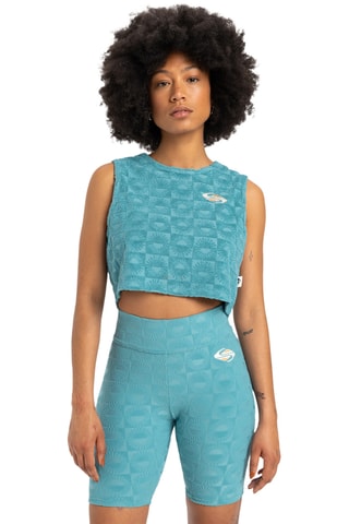 Wielrenbroekje Hoge Taille Beach Ready - Pauwblauw - Quiksilver