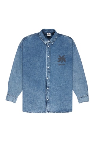 Spijkerjasje Rahmat - Blauw - Quiksilver
