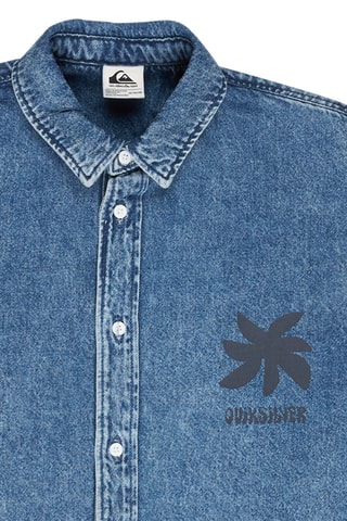 Spijkerjasje Rahmat - Blauw - Quiksilver
