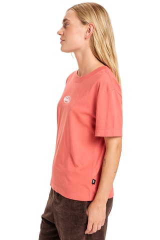 Biologisch Katoenen T-shirt Standard - Rood - Quiksilver