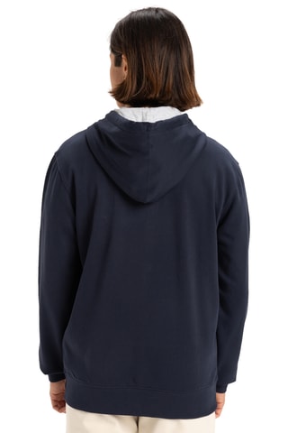 Sweater met Capuchon Circle Black - Marineblauw - Quiksilver