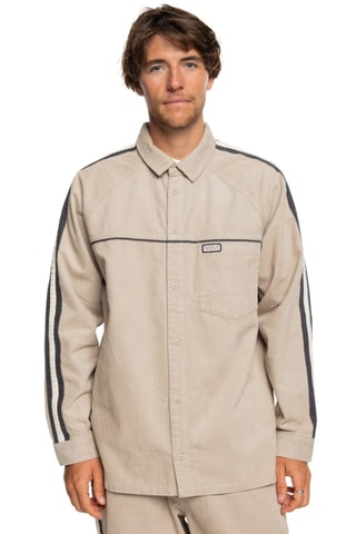 Velours Overhemd - Beige