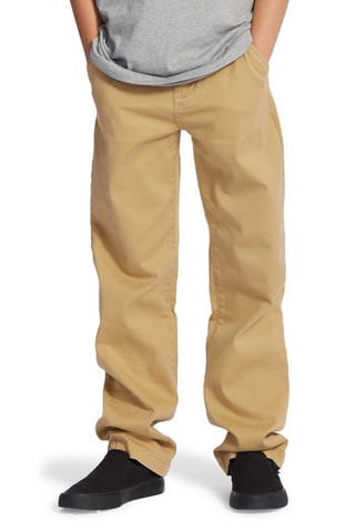 Pantaloni chino Worker Relaxed - Beige scuro - DC Shoes