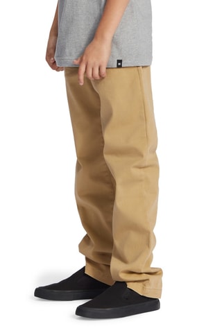 Pantaloni chino Worker Relaxed - Beige scuro - DC Shoes