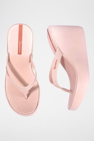 Chanclas compensées Ipanema High Fashion II -  Rosa