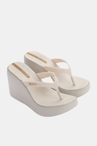 Chanclas compensés Ipanema High Fashion II -  Beige