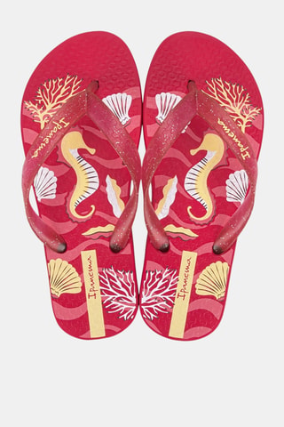 Chanclas con brillo Ipanema Classic XIII -  Rojo
