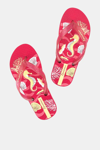 Chanclas con brillo Ipanema Classic XIII -  Rojo
