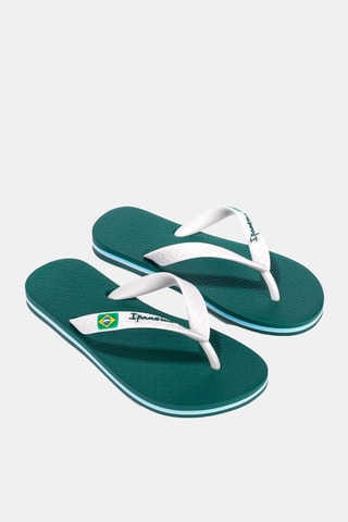 Chanclas Ipanema Clas Brasil II -  Blanco y verde
