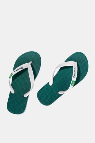 Chanclas Ipanema Clas Brasil II -  Blanco y verde