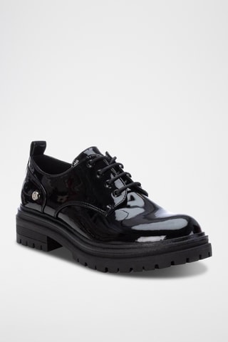 Derbies con brillo Z.Ch - Negro