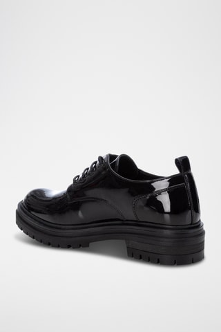 Derbies con brillo Z.Ch - Negro