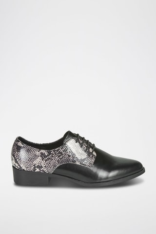 Derbies de tacón - Negro