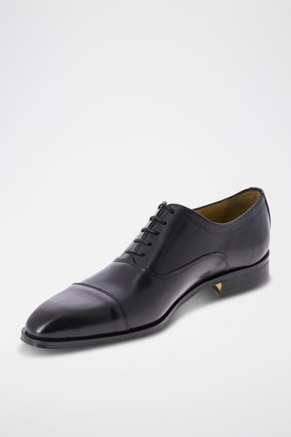 Richelieus de piel Brighton - Negro