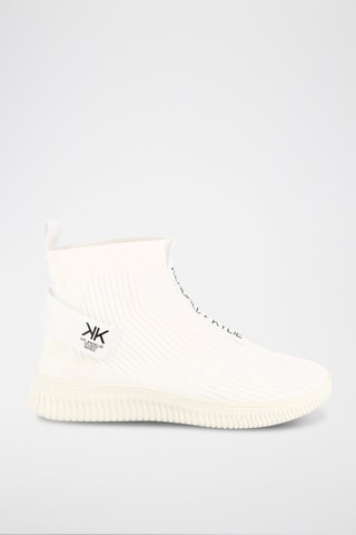 Tenis estilo calcetín Kendall + Kylie - Blanco