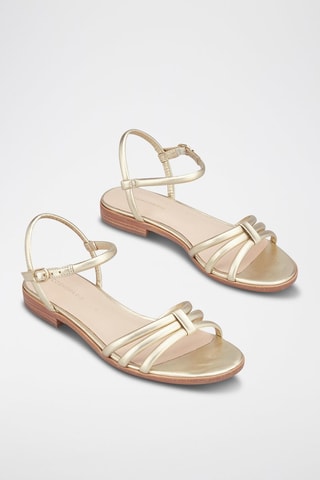 Sandalias de piel Rosini - Dorado