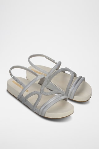 Sandalias Ipanema Walk -  Plateado