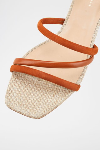 Sandalias de piel Zimini - Marrón