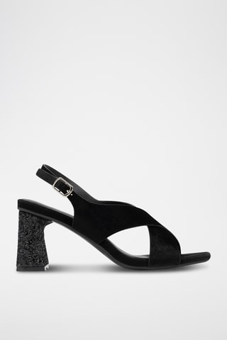 Sandalias de tacón Milan - Negro