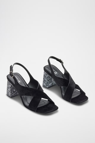 Sandalias de tacón Milan - Antracita