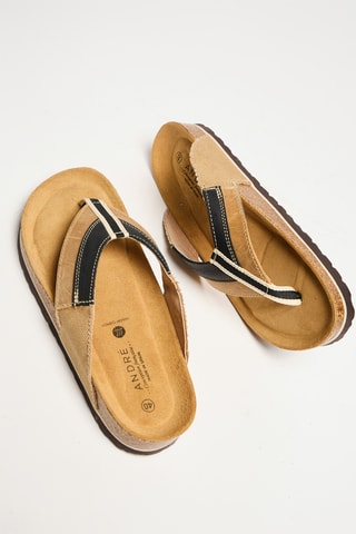 Sandalias de piel Veron - Marrón