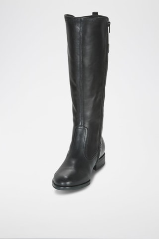 Botas de piel Maelle - Negro