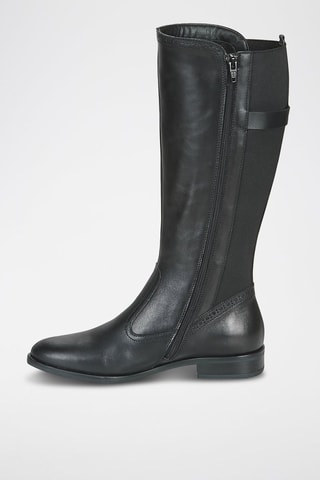Botas de piel Maelle - Negro